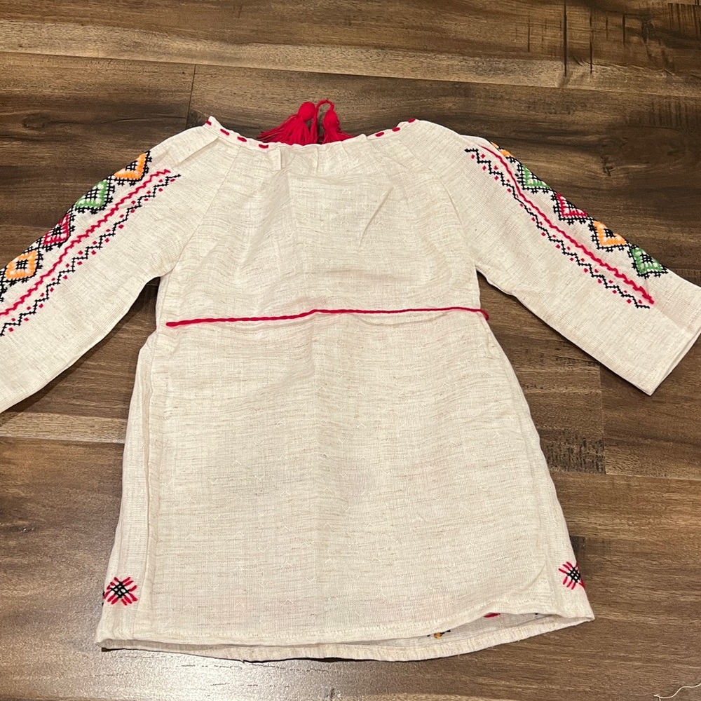 Ukrainian traditional embroidered dress baby girl 12 months 8 months - Picture 3 of 6